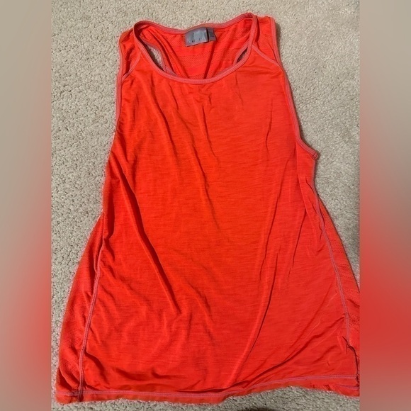 Athleta Racer Back Top - Orange. - Picture 1 of 3